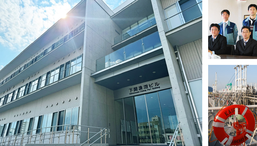 内航船航行イメージ