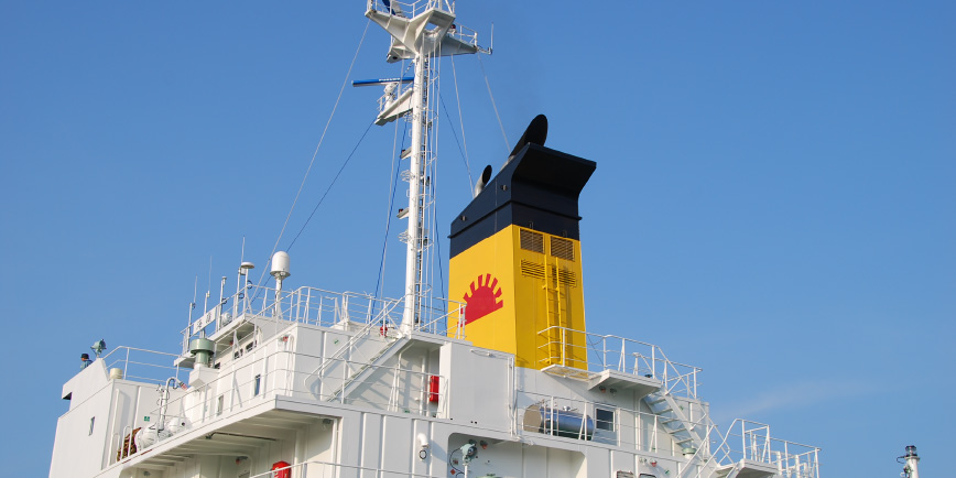 内航船航行イメージ